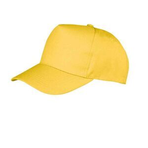 Result Boston 5 Panel Baseball Cap / Yellow